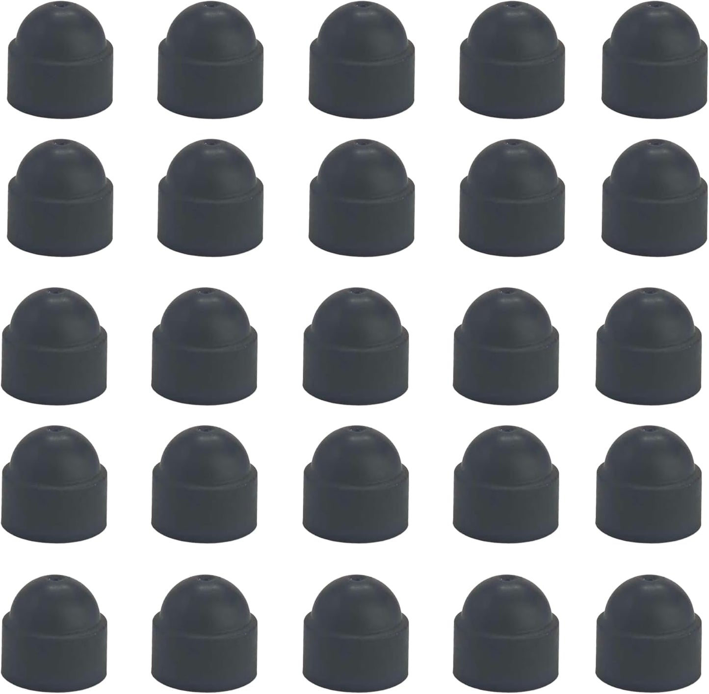 30 Tapas Plástico M8 Cubiertas Tuercas Hexagonales