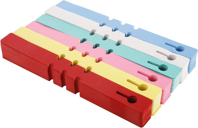 600 Etiquetas PVC para Jardín Ajustables Impermeables 6 Colores