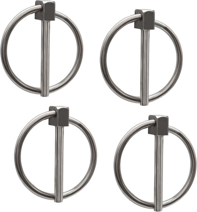Set 4 Pines Acero Inox 5/32x1-3/8 Pulg Bloqueo Camiones