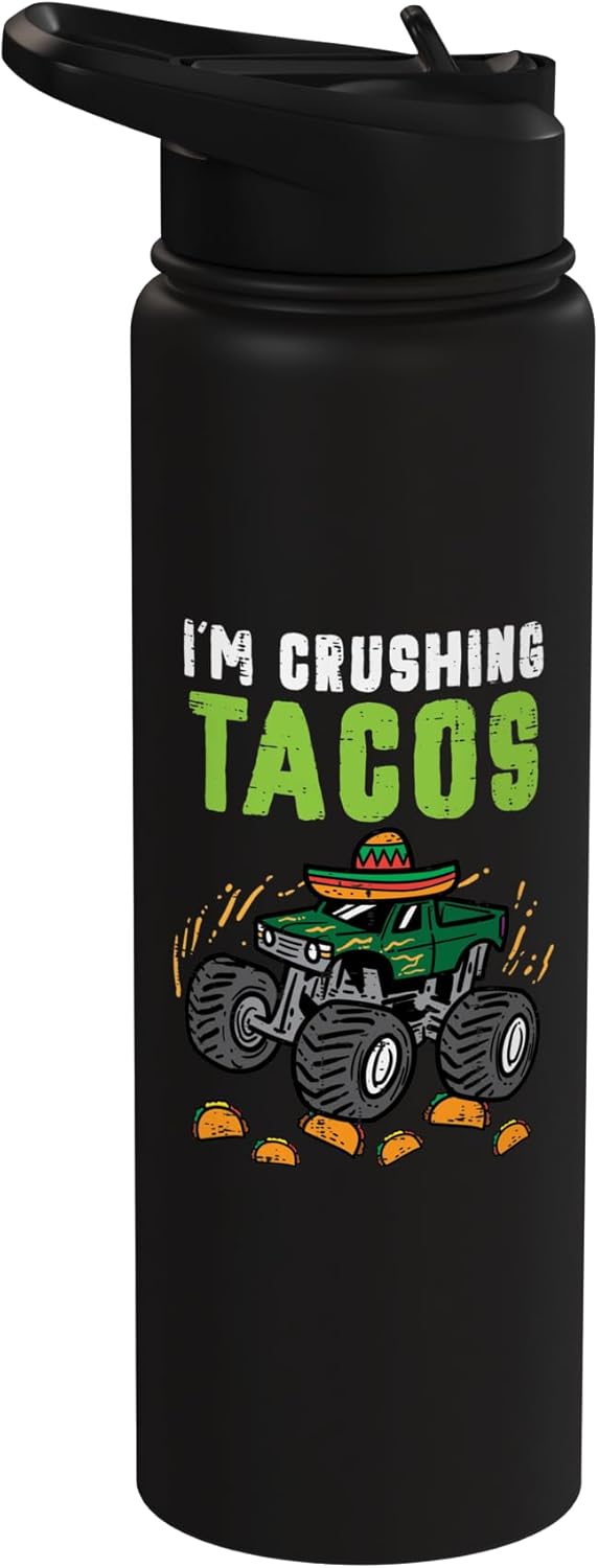 Bebida para niño de acero inoxidable sin BPA Cinco de Mayo