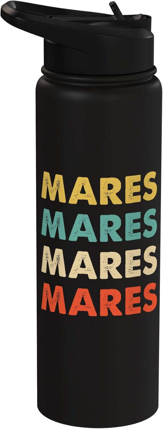 Botella de agua aislada de acero inoxidable Mares Name