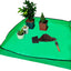 Tapete trasplante 39.4x39.4pulg impermeable suculentas orquideas