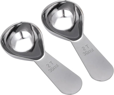 Cuchara medidora café acero inox 1.0oz color plata
