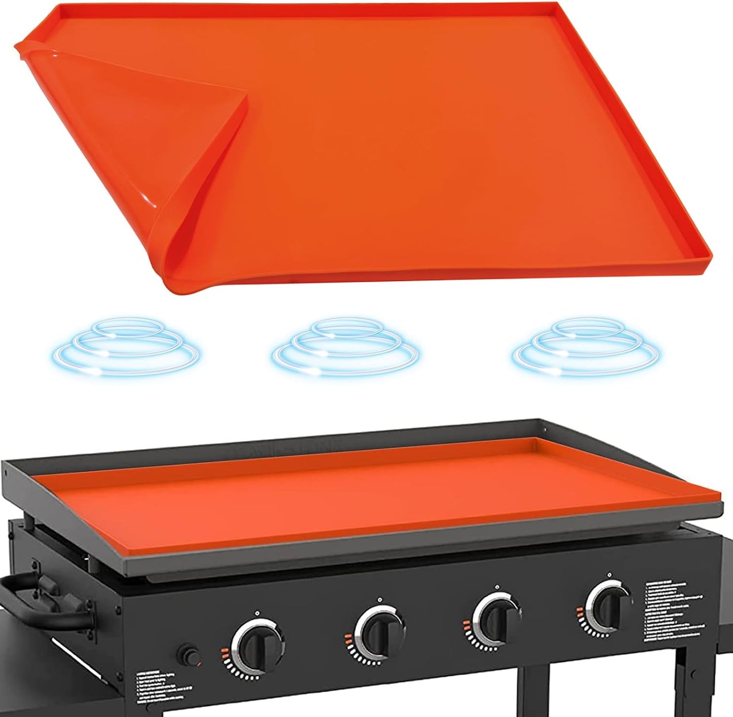 Tapete silicona parrilla Blackstone 36pulg cubierta resistente