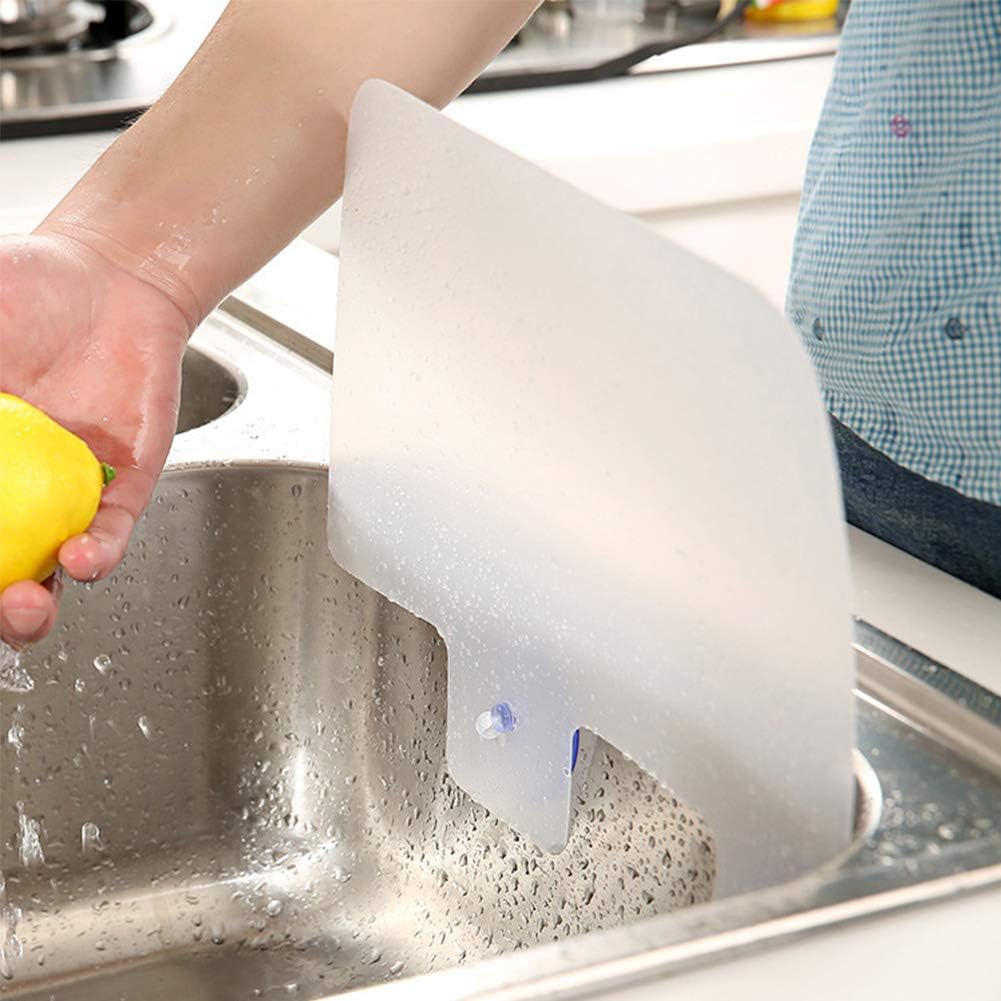 3 Protectores salpicaduras agua con ventosas cocina baño