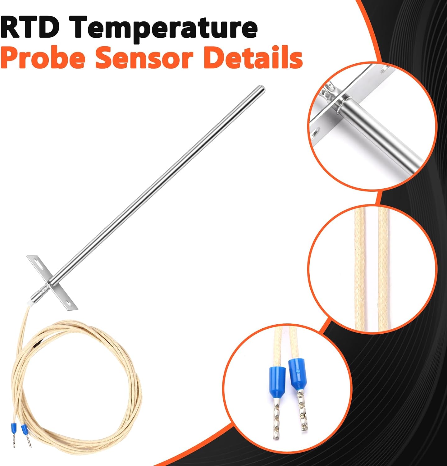 Sonda temperatura reemplazo Traeger 7" termostato digital