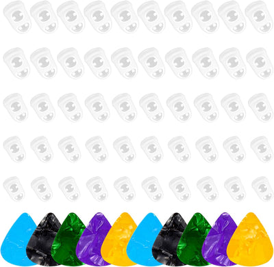 Protectores dedos guitarra silicona 5 tallas antideslizantes