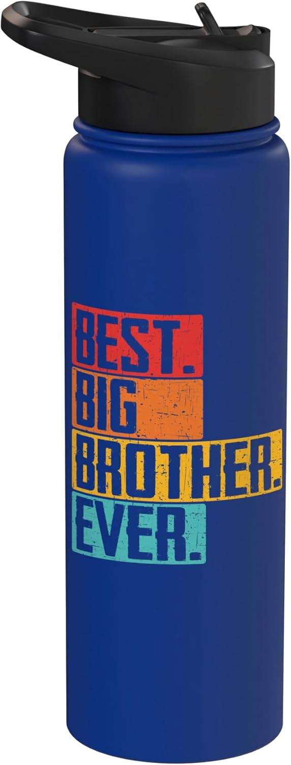 Botella de agua acero inoxidable sin BPA estilo retro