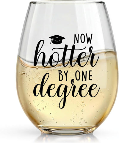 Copa de vino para graduación doctorado 2026 regalo para ella y él