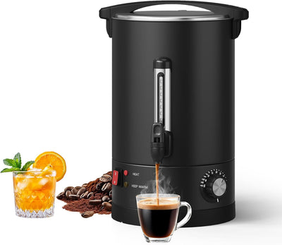 Urna Café 12L 80 Tazas Doble Pared Dispensador Caliente