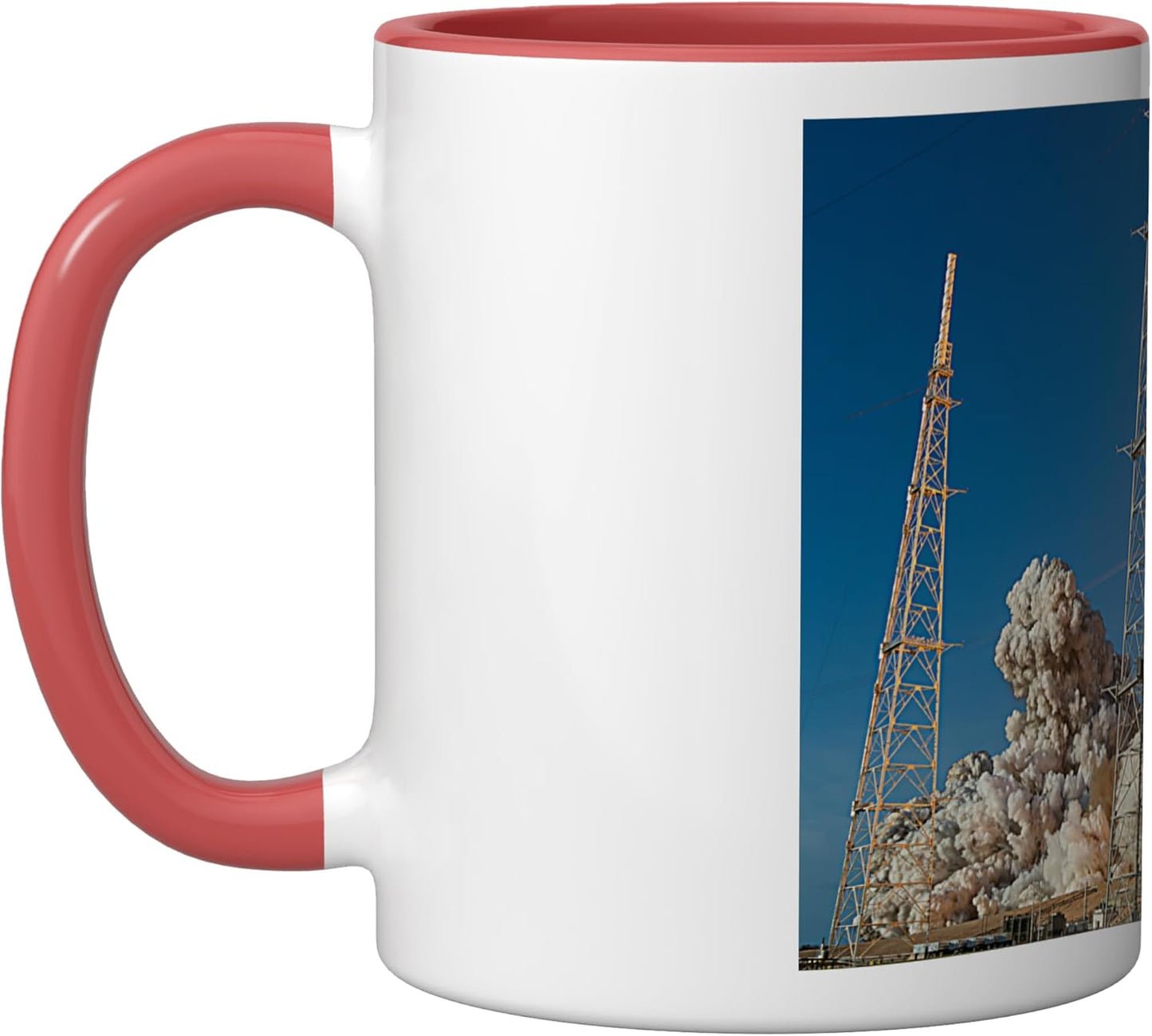 Taza Cerámica Artemis 2 Roja/Blanca