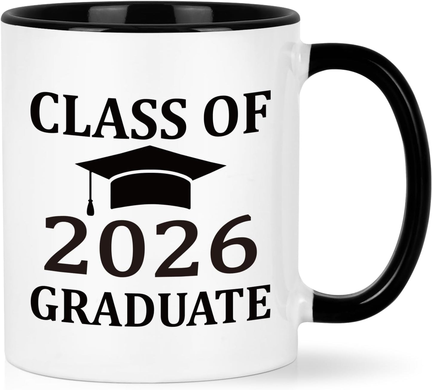 Taza de graduado para él y ella clase 26, regalo de secundaria y universidad