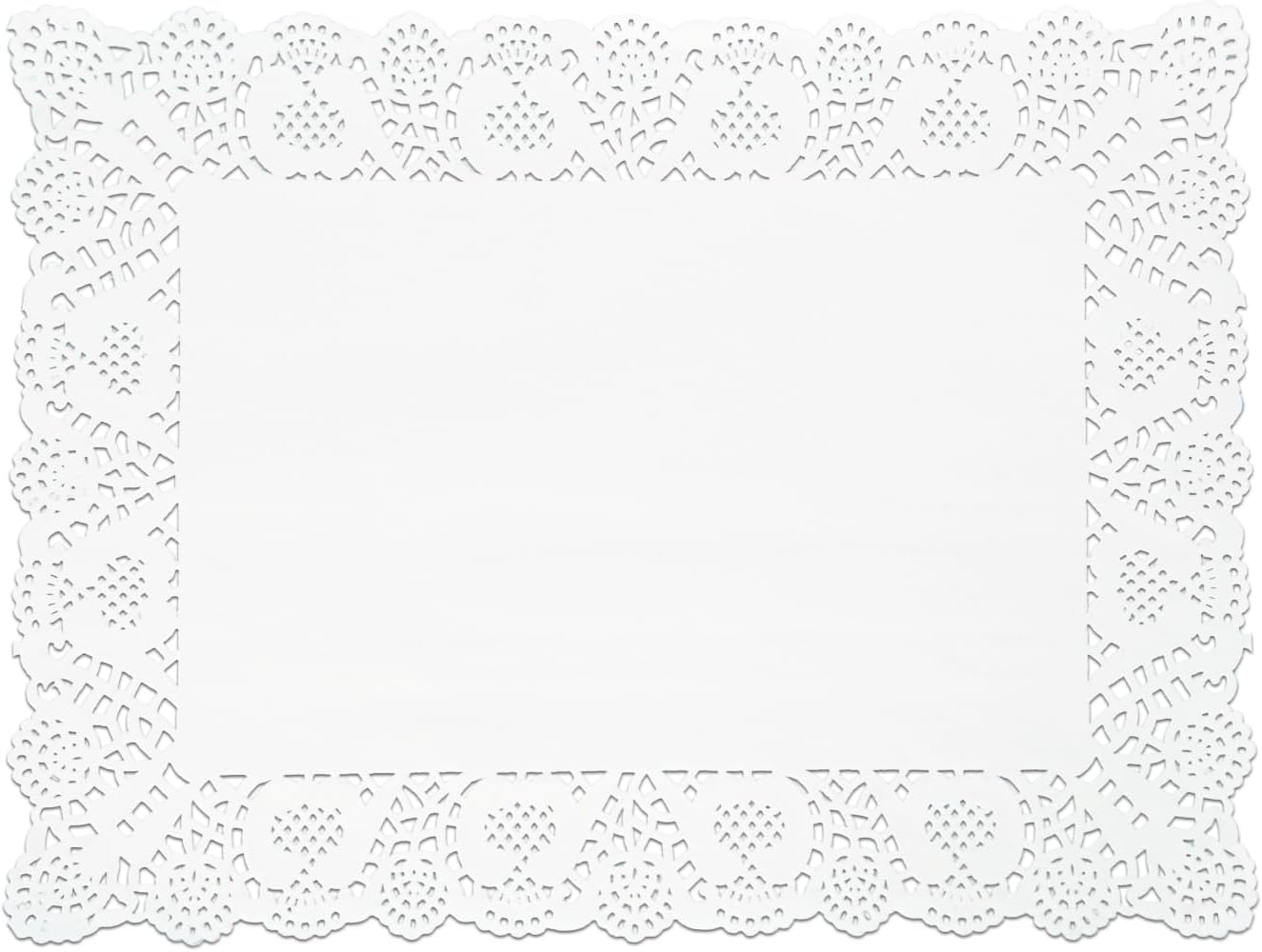 Papel de encaje blanco Phantomon 150 piezas para pasteles y eventos