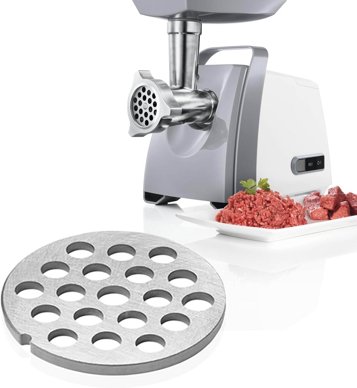 Placa picar carne 5/16pulg acero inox para LEM KitchenAid