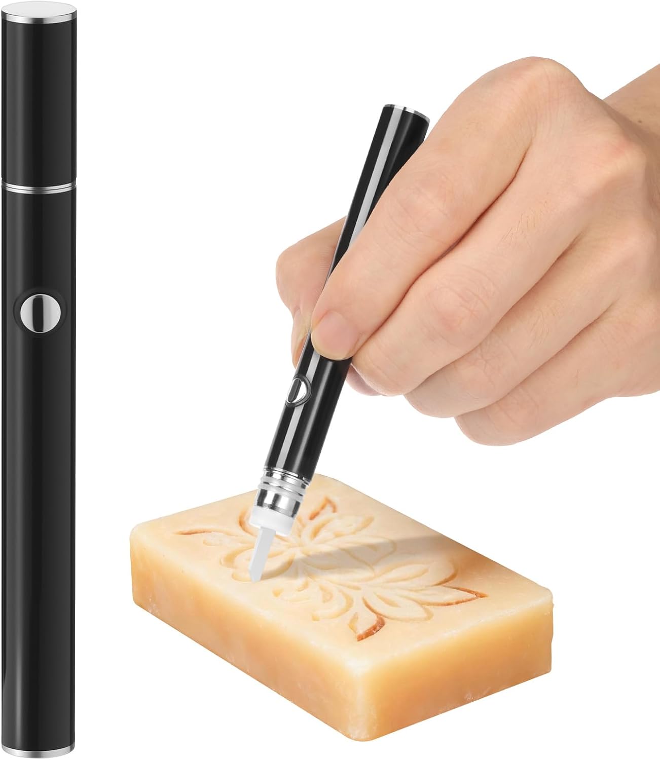 Cuchillo eléctrico de corte en caliente con hoja de cerámica para plásticos alimenticios