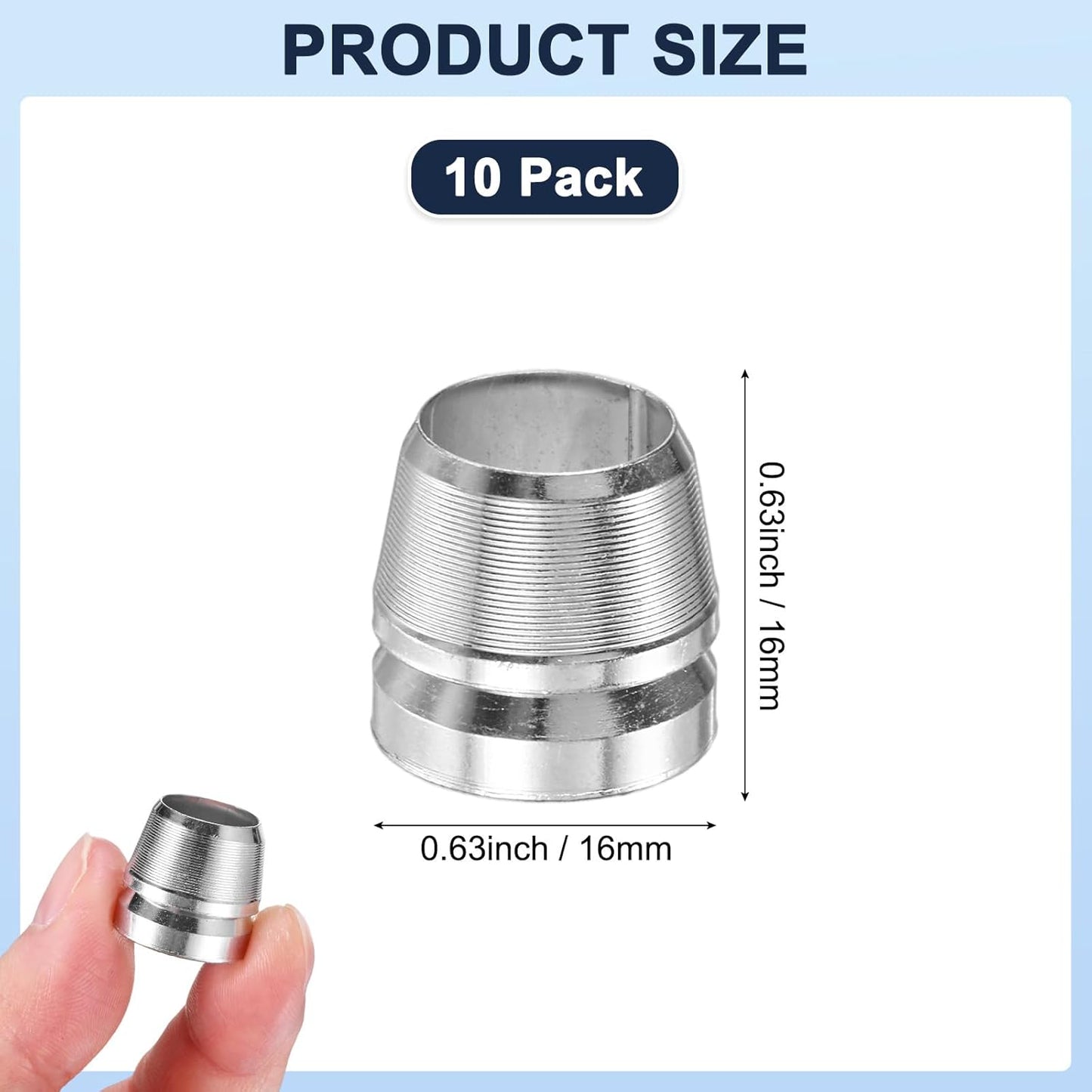 Cuñas redondas seguridad mango martillo metal para hacha trineo