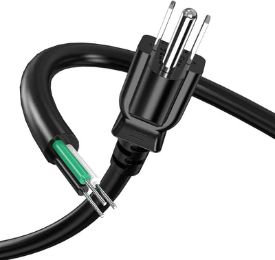 Cable alimentación repuesto 12/3 6 pies 12 AWG 3 clavijas