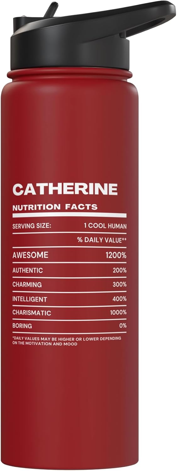 Botella agua acero inox aislada Catherine