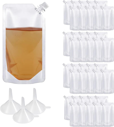 Frascos plástico reutilizables sin BPA 8 oz 40 unidades