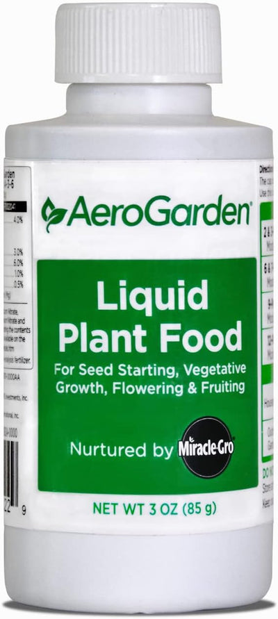 Fertilizante líquido AeroGarden para plantas hidropónicas 3oz