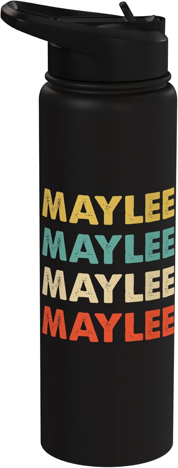 Botella de agua acero inoxidable Maylee Name insulated