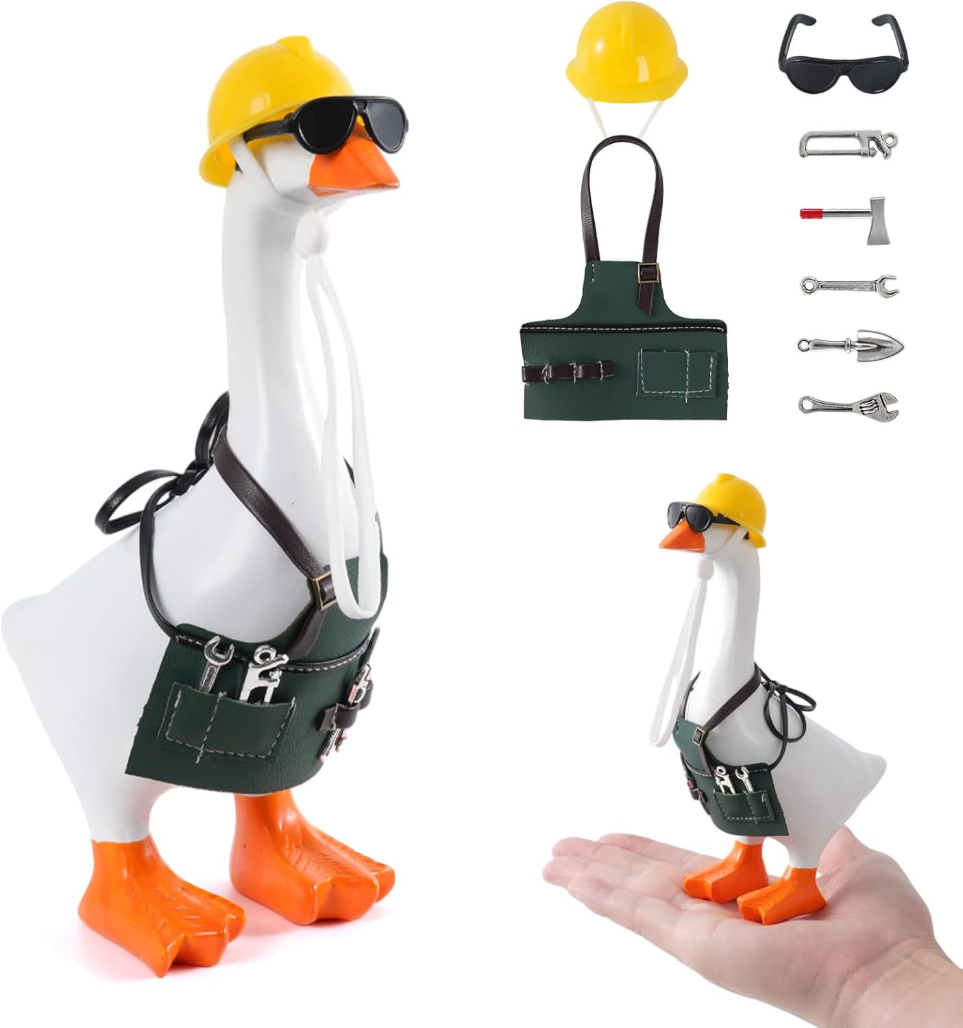 Juego accesorios ganso escritorio 7pulg estatua magnética