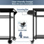 Mesa carrito parrilla Blackstone 17-22pulg doble estante patio