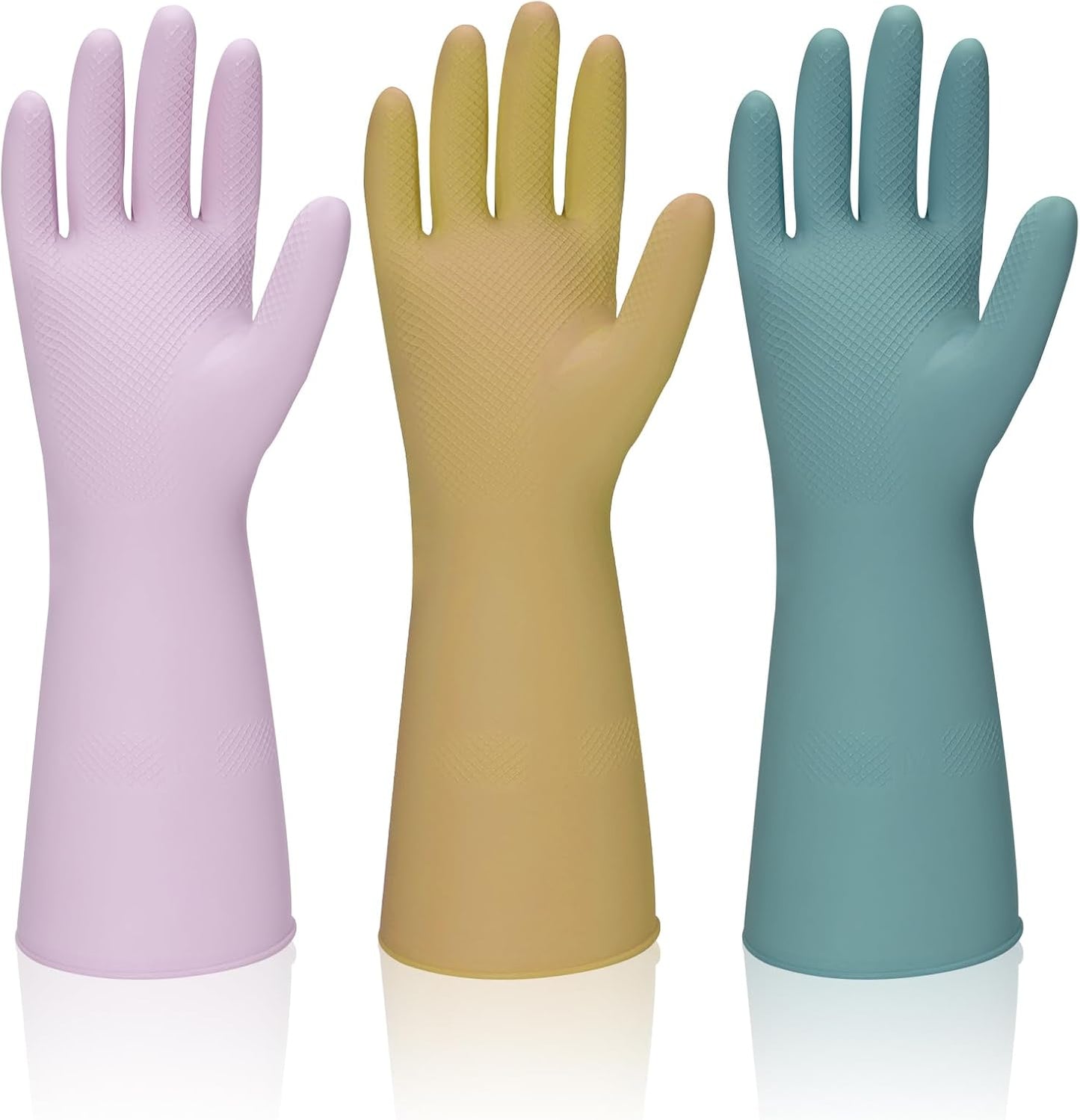 Guantes cocina reutilizables antideslizantes 3 pares M