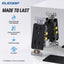 Toma pared eléctrica 15A 125V NEMA 5-15R UL negro mate set 5