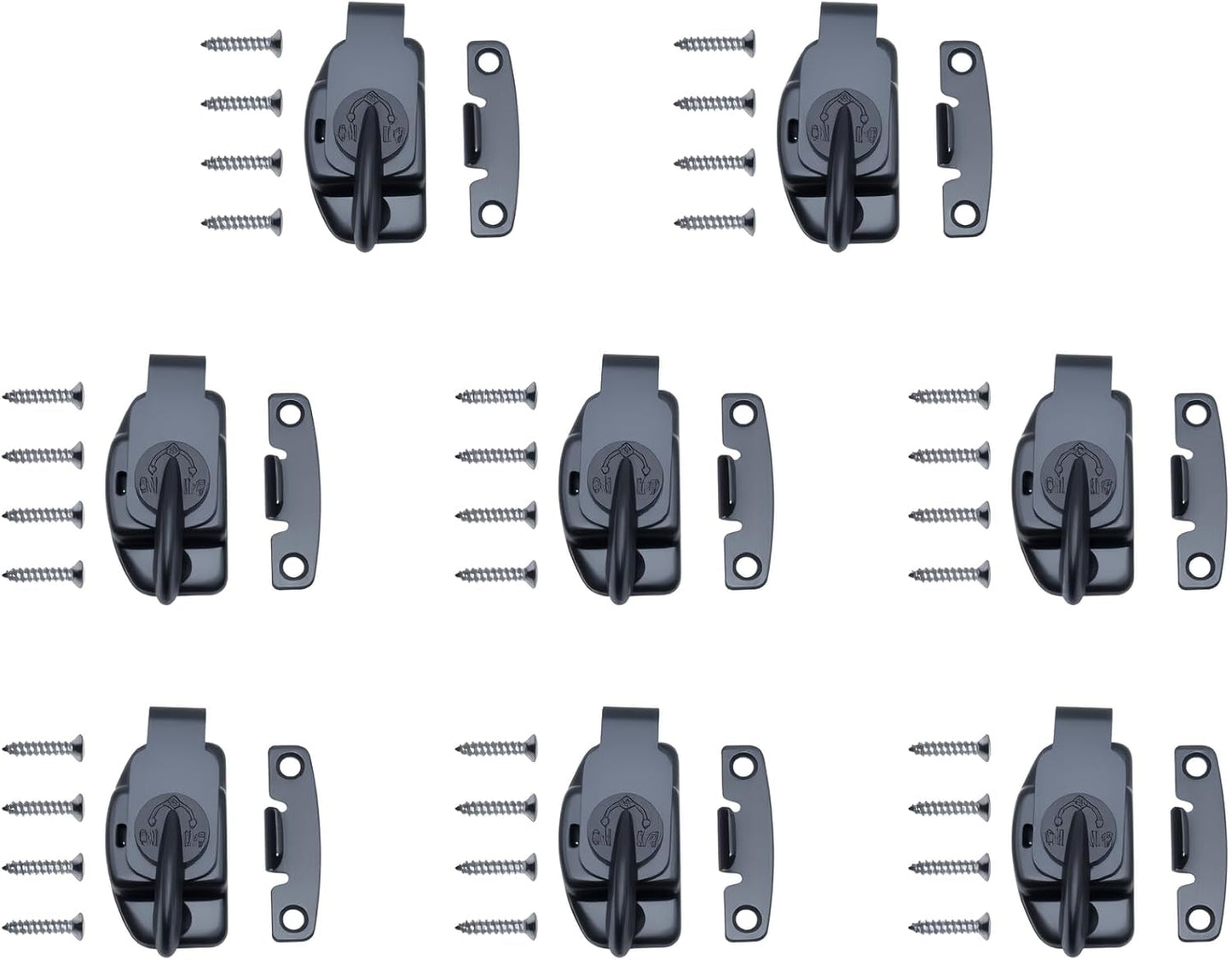 Pack 8 Cerraduras Mesa Comedor Resistente Conector Hebilla