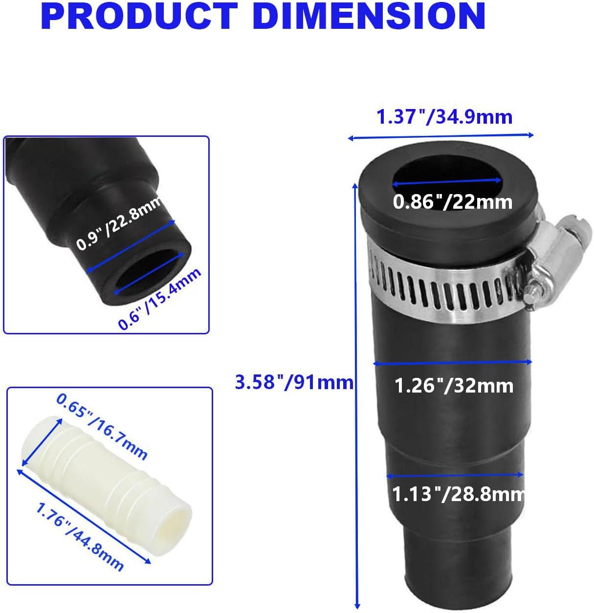 Kit conector lavavajillas Insinkerator drenaje y entrada