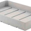 Caja exhibición cocina madera gris 20.75x12.75pulg