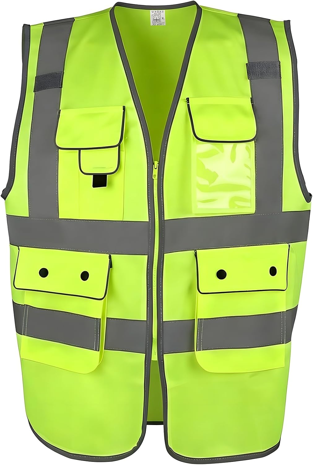 Chaleco seguridad alta visibilidad clase 2 XXL amarillo