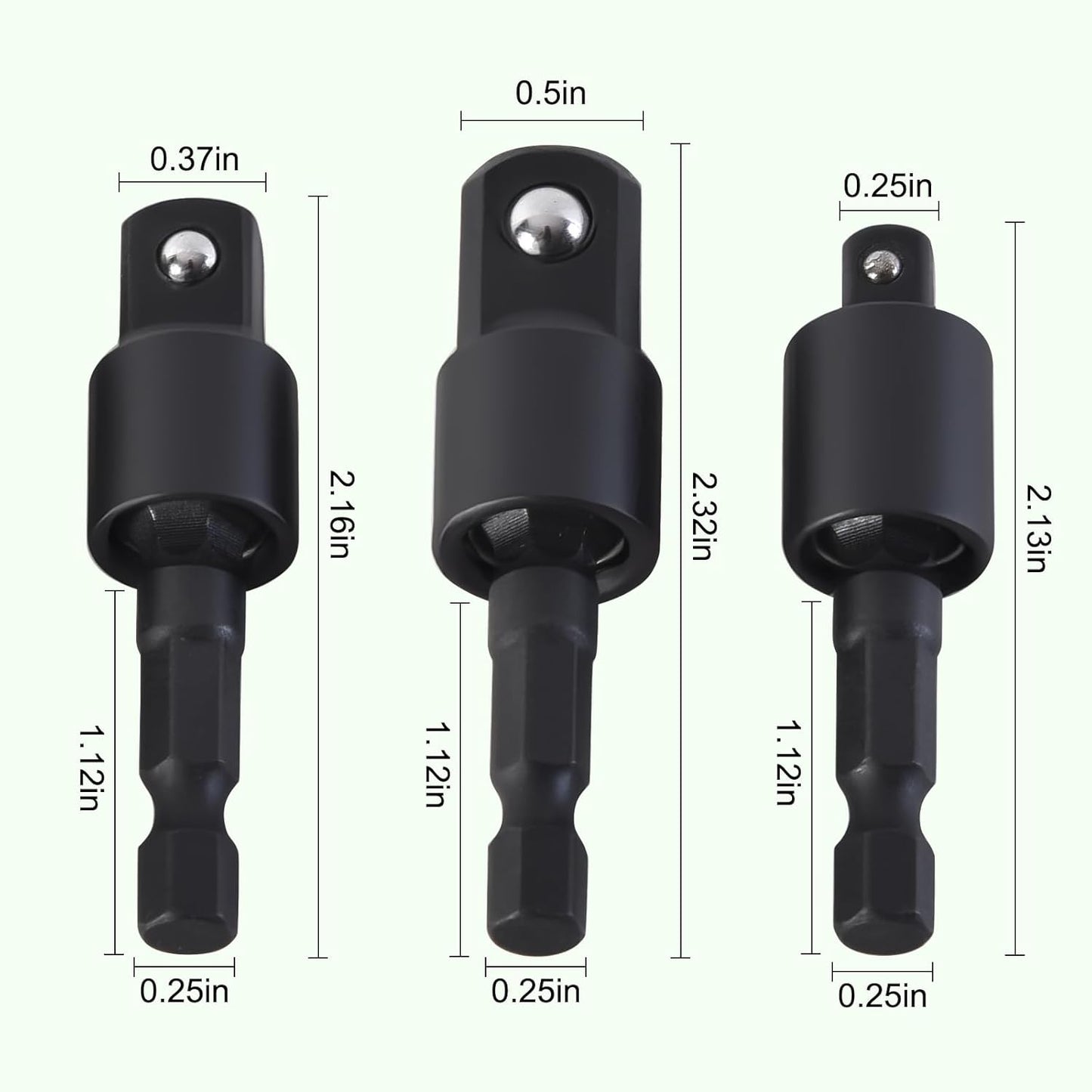 Kit broca flexible 17 Pzas con adaptadores 360°
