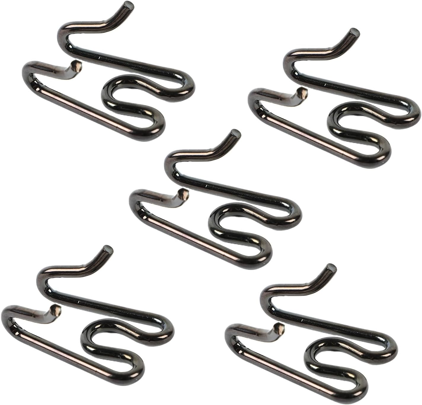 Enlaces extensión perros grandes set 5 acero cromado 0.09pulg