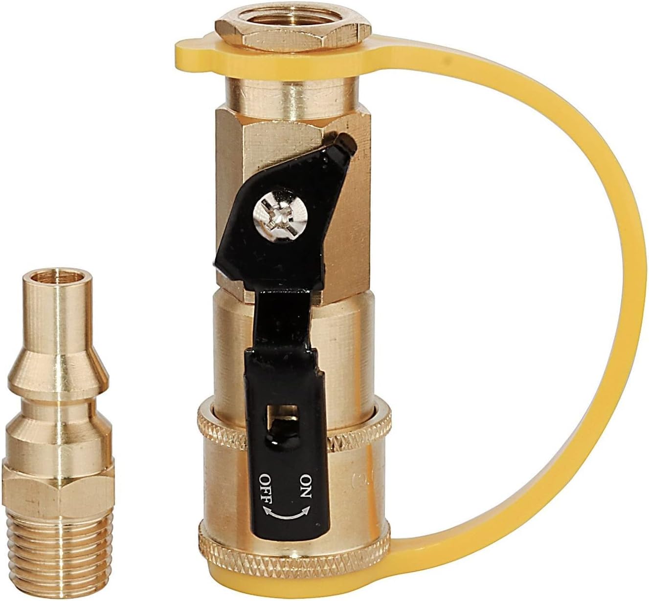 Adaptador conexión rápida propano 1/4pulg manguera