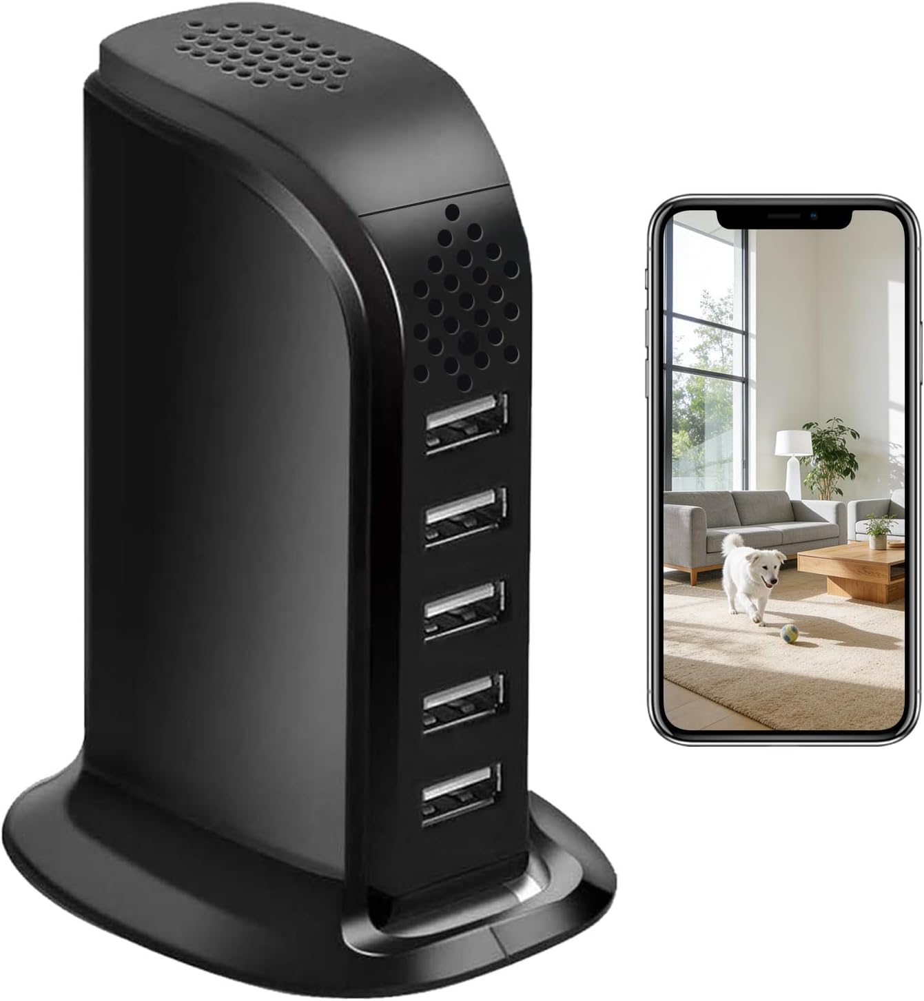 Cámara HD 1080P USB WiFi sin audio para vigilancia y niñera