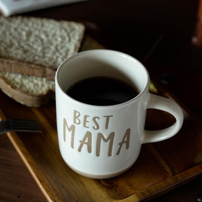 Taza cerámica hecha a mano 11oz regalo día de la madre