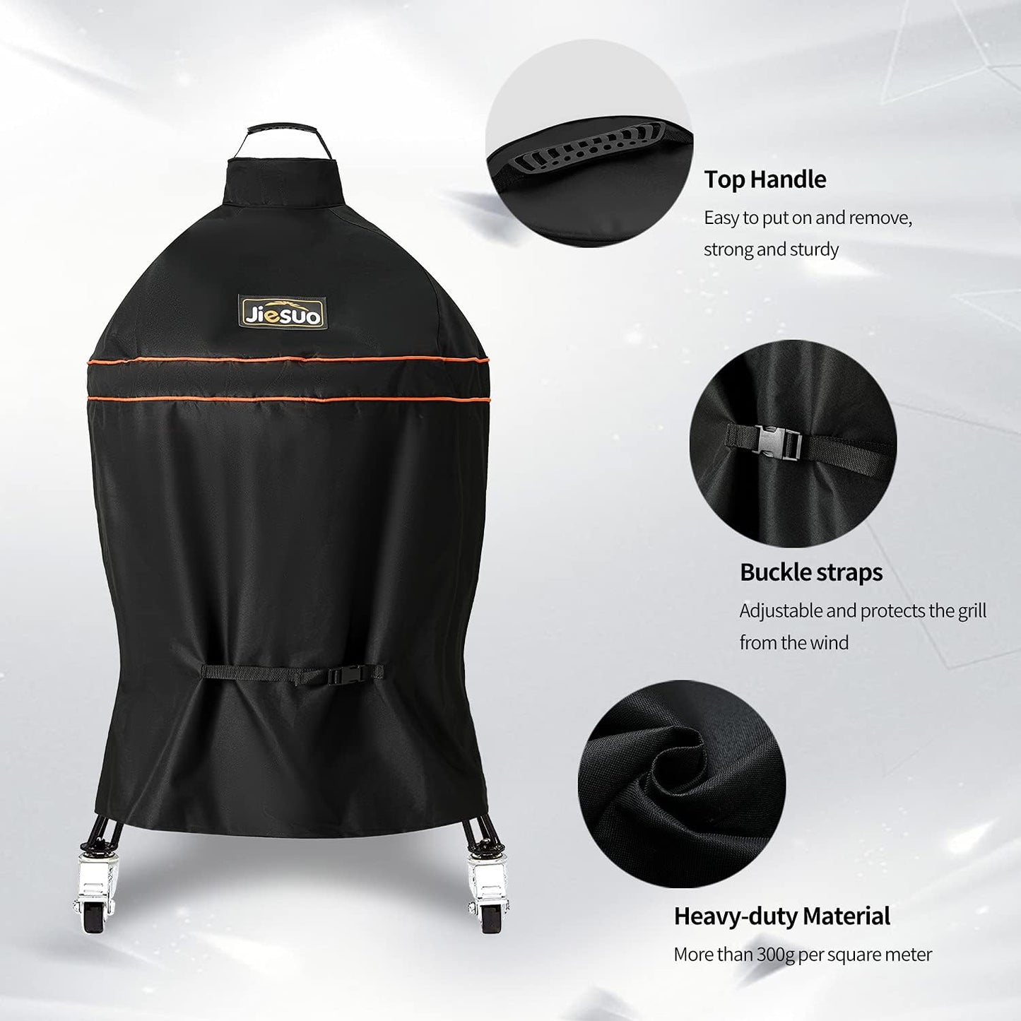 Funda parrilla Kamado Joe Classic resistente impermeable