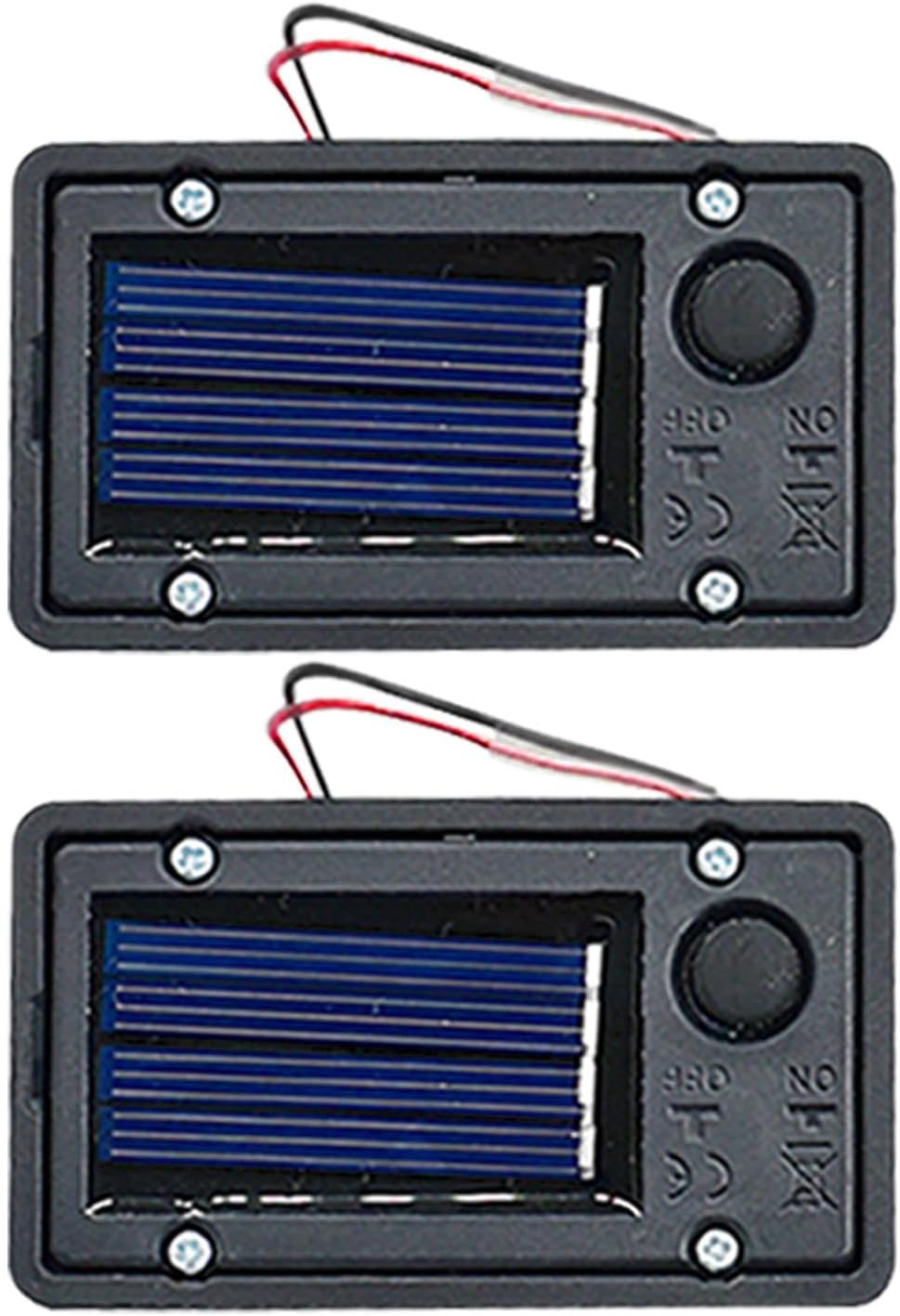 Reemplazo luz solar farol exterior 4x7cm LED