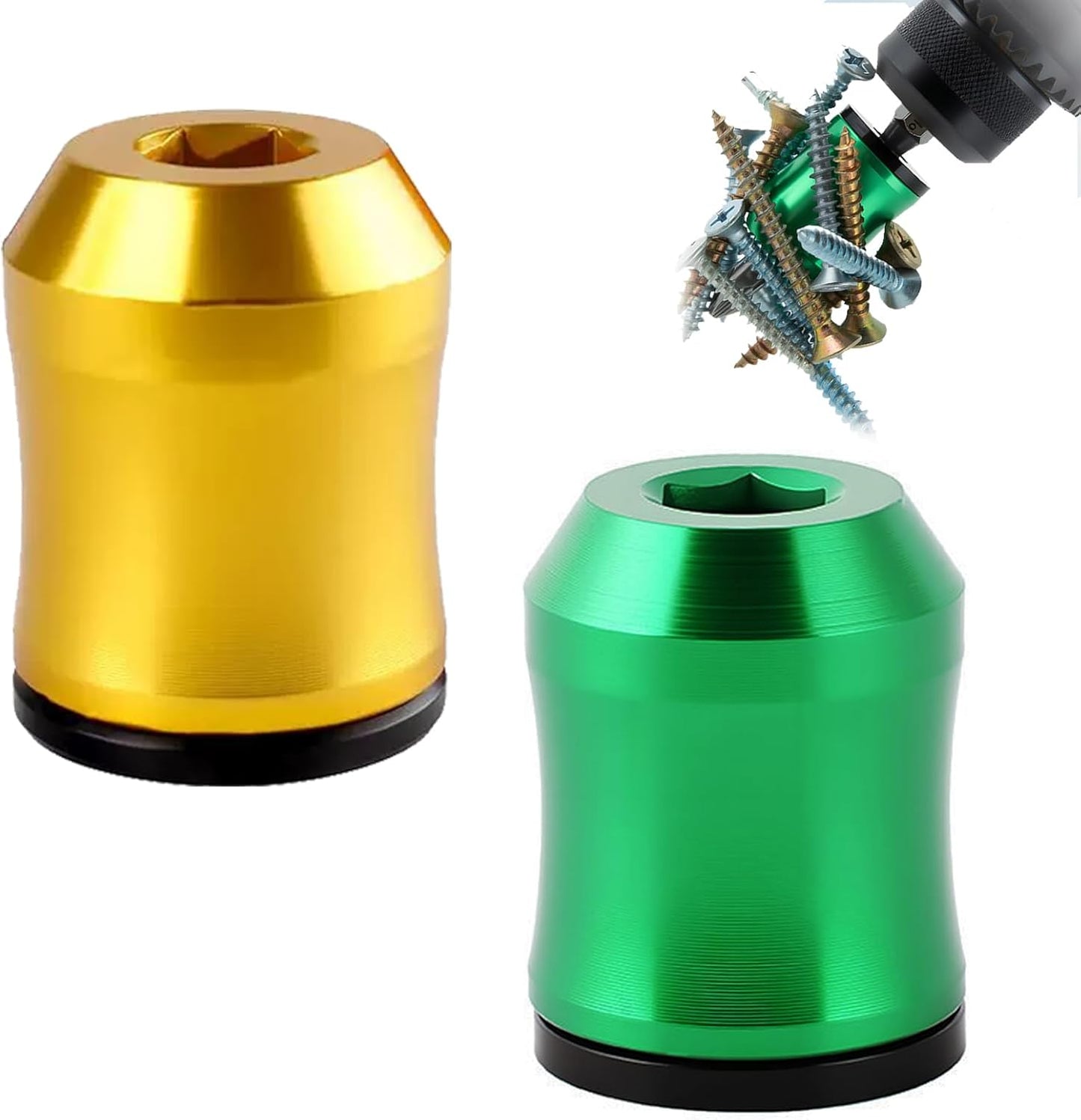 Broca anillo magnética vástago 1/4pulg soporte universal