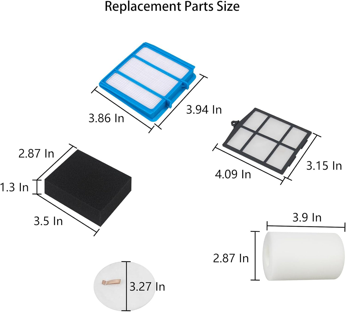 Filtros repuesto Shark Navigator paquete 10