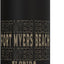 Botella de agua acero inoxidable Fort Myers Beach Florida vintage
