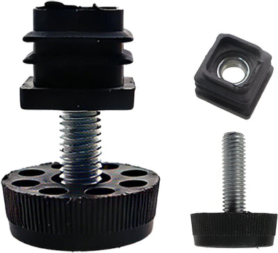 8 Pzas Patas Regulables para Muebles Antideslizante Universal