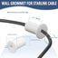 Ojal pared silicona para cables Starlink 3/4pulg blanco