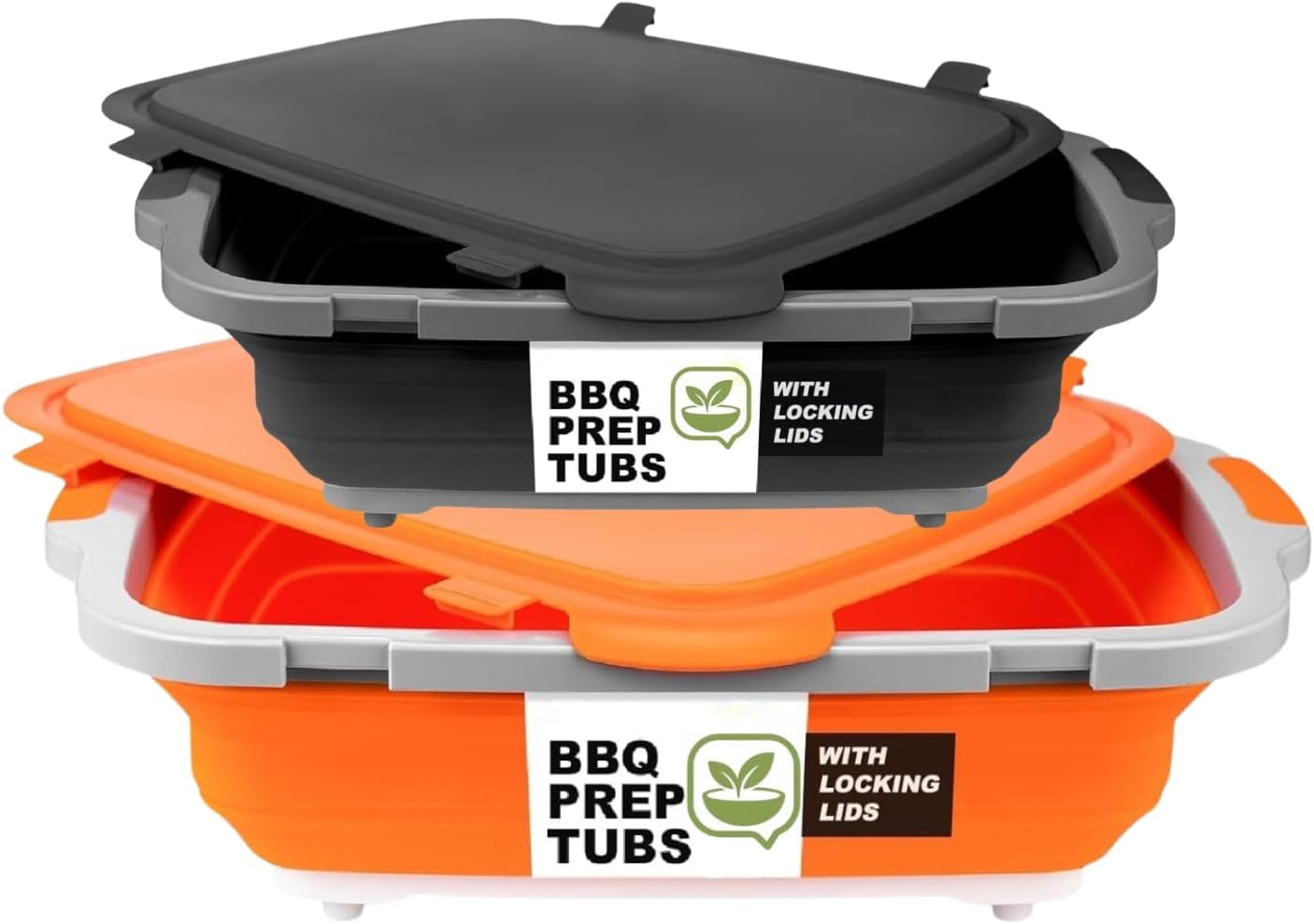 Set Utensilios Barbacoa 30L y 16L Plegable