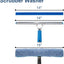 Kit limpieza ventanas escobilla goma 14pulg microfibra 15pulg