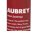 Botella de agua acero inoxidable aislada Aubrey Name