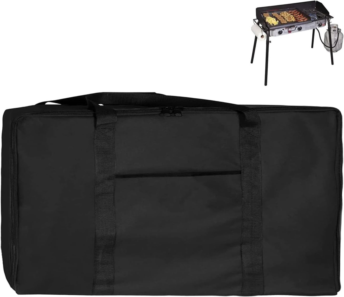 Bolsa transporte parrilla chef 16x24pulg poliéster 600D resistente