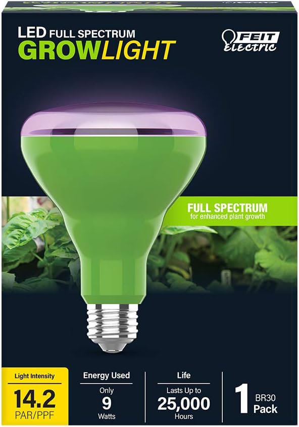 Bombilla LED espectro completo BR30 no regulable Hydro Grow